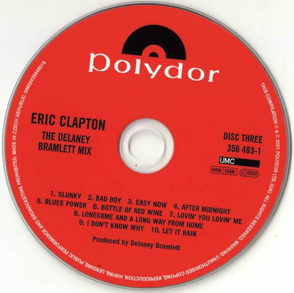 Eric Clapton Eric Clapton [Anniversary Deluxe Edition] : CD3